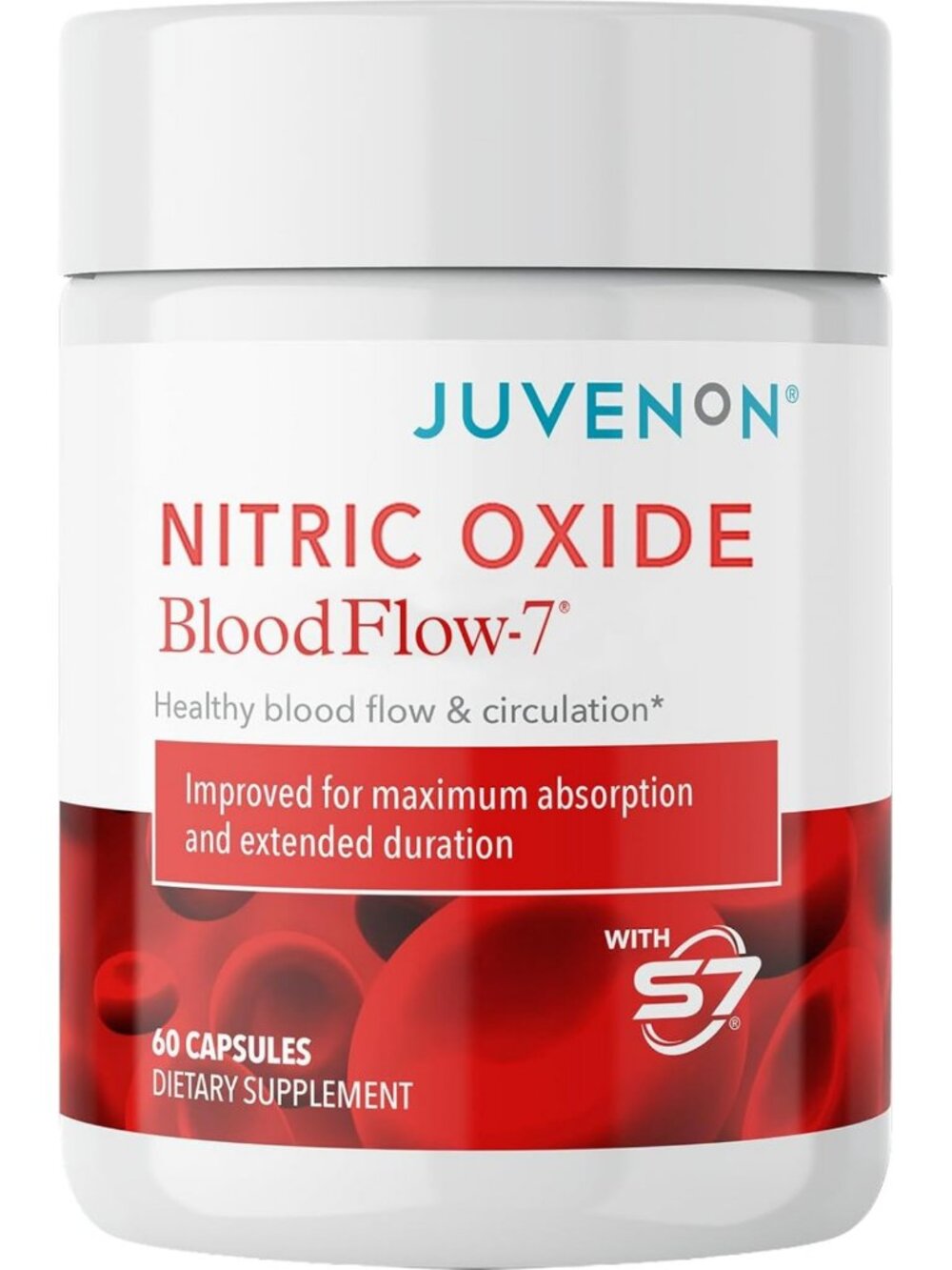 Natural Nitric Oxide Booster for Enhanced Blood Flow & Circulation Support
